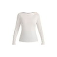 thumbnail image 4 of Free Assembly Women’s and Women's Plus Boatneck Top with Long Sleeves, Sizes XS-4X, 4 of 5
