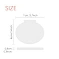 thumbnail image 3 of World's Okayest Nurse Best Quote Mirror Oval Portable Hand Pocket Makeup, 3 of 3