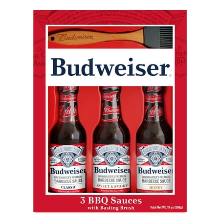 Budweiser 3 BBQ Sauces Set