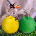 thumbnail image 4 of 6PCS Fruit Fly Trap Balls, Sticky Fly Traps for Fruit Trees, Hanging Insect Gnat Traps for Orchard Garden, Reusable Pest Control for Citrus, Apple, Orange Trees, 4 of 9