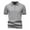 Gray, variant on DDAPJ pyju Quarter Zip Polo Shirts for Men Knitting Cotton Golf Polos Summer Casual Short Sleeve Collared T-shirt Liquidación Prime Today Coffee M