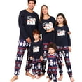 thumbnail image 6 of Christmas Cute Bear Pattern Pajamas Women and Men Cotton-blend Long sleeve Loungewear Family Matching, 6 of 6