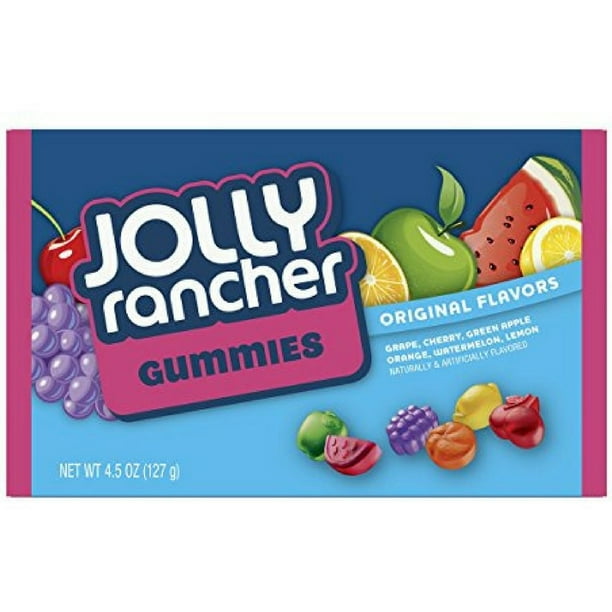 Jolly Rancher Original Flavor Gummy Candy, 4.5 Oz. - Walmart.com ...