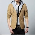 thumbnail image 3 of KRE Prime Men Street Style Hooded Blazer, 3 of 4