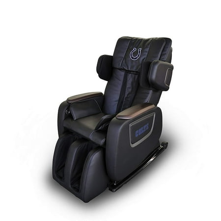 NFL Electric Full Body Shiatsu Massage Chair Foot Roller Zero Gravity Wheat