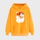 thumbnail image 2 of WILLBEST Sudadera Deportiva para Mujer Sudadera Navideña con Capucha Sudadera Informal de Manga Larga con Estampado Navideño Mediana, 2 of 5