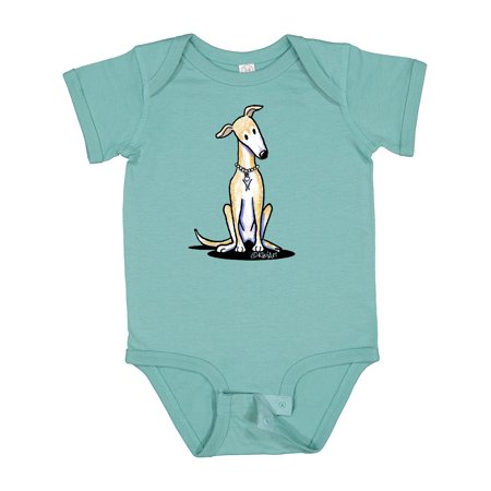 

Inktastic Curious Greyhound Gift Baby Boy or Baby Girl Bodysuit