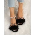 thumbnail image 2 of Women's Fashionable Outdoor Slippers, Versatile Flat Sandals, 2 of 4