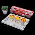 thumbnail image 1 of LEEYNEER 3 Rouleaux Papier D\'aluminium Extra Épais Robuste Cuisson Rôtissage Barbecue, 1 of 8