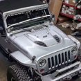 thumbnail image 5 of Car Left Right Engine Hood Dome Louvers Air Inlet Bezel Fit For Jk Wrangler 2007-2017, 5 of 5
