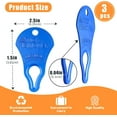 thumbnail image 2 of 3 Pack Portable Tick Removal Tools, Tick Remover Tools for Dogs, Pets and Humans, Efficient, Safe and Reliable, Tick Key Essentials for Outdoor Activities, 2 of 7