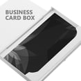thumbnail image 4 of KAKOWELY Portable Office Cards Box Business Card Playing Card Holder Organizer Card Storage Box,3.62"X2.28"X0.31", 4 of 5