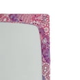 thumbnail image 2 of Ambesonne Bohemian Fitted Sheet, Flower Folklore, Twin XL Size, Dried Rose Pink, 2 of 2