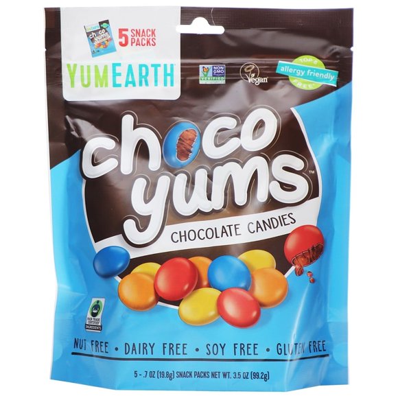 YumEarth - Choco Yums Chocolate Candies - 5 Pack(s)