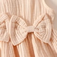 thumbnail image 7 of Xyant Toddler Baby Girl Clothes Knit Floral Fly Sleeve Tops Shorts Cute Summer Spring Outfits Infant Baby Girl Clothing Set (Beige,12-18 Months), 7 of 7