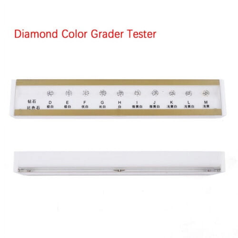 GIA Color Scale Diamond Color Grading Grader Set Color Tester D-M Diamond Color