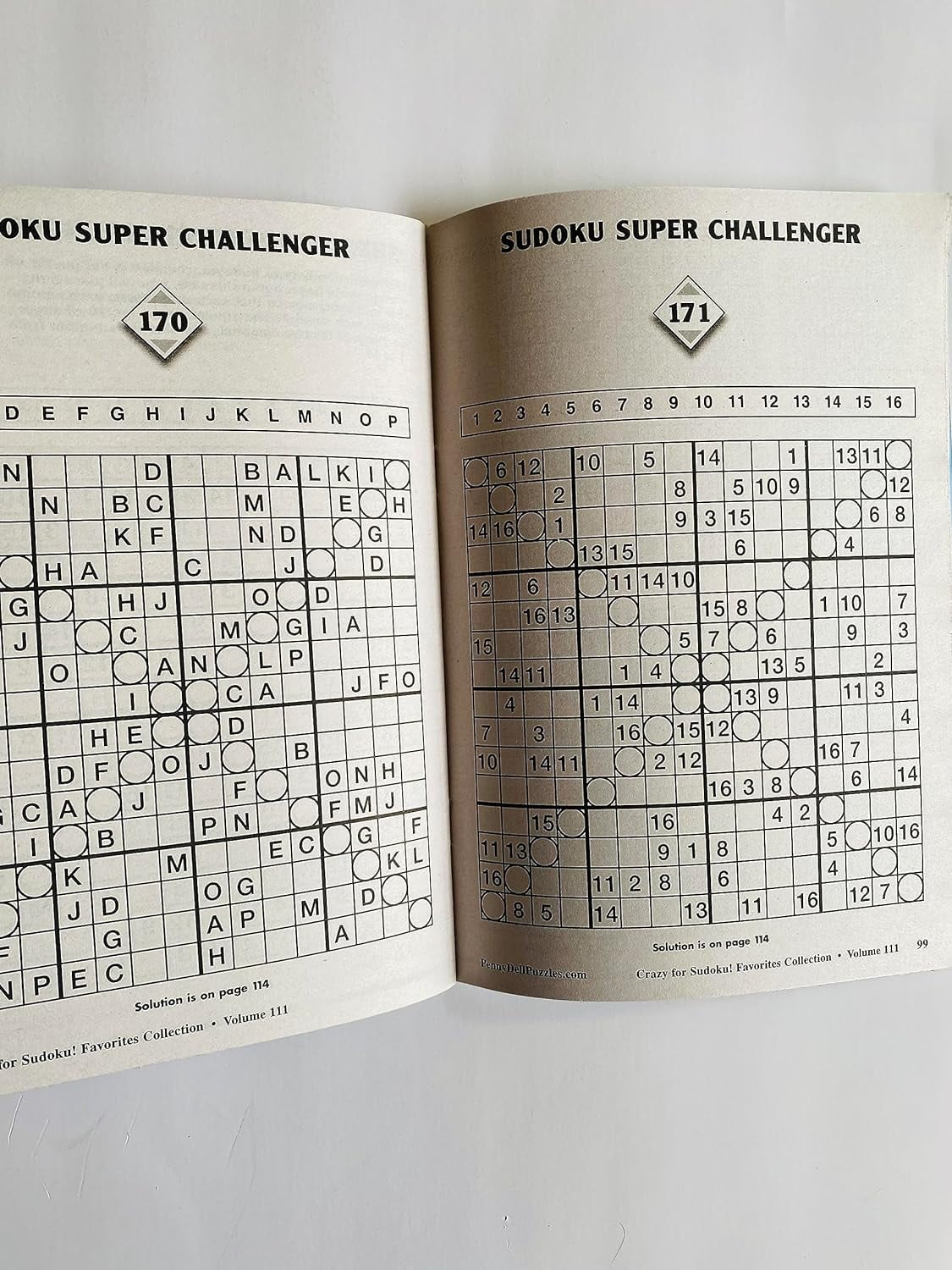Lot Of 2 Dell Collector's Series Jigsaw Sudoku Puzzles Volumes 25 26 Single