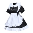thumbnail image 3 of Disfraz Wannsee Anime Gata Francesa de Criada Delantal 2XL Negro, 3 of 7