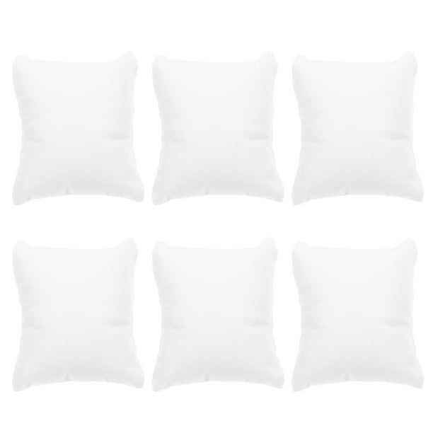 6 piezas de almohadas protectoras para relojes, cojines para exhibir joyas, cojines para pulseras y cajas de relojes.