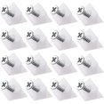 thumbnail image 1 of 100 Pcs Support de Tiroir Kit de Réparation Coulissant pour Tiroir Support d'Angle en Plastique avec Vis Assorties, 1 of 2
