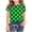 A91 Army Green, variant on Xdegoge Toddler Girls Short Sleeve T Shirts Casual Basic Polka Dot Print Tops Soft Breathable Summer Playwear Kids Comfy Stretchy Crewneck Daily Activewear Outfits