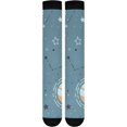 thumbnail image 7 of GZHJMY Space Compression Socks, Women Men Long Stocking (20-30mmHg), Travel Knee High Stockings for Athletic Sports,Running,Cycling,Nursing, 7 of 7