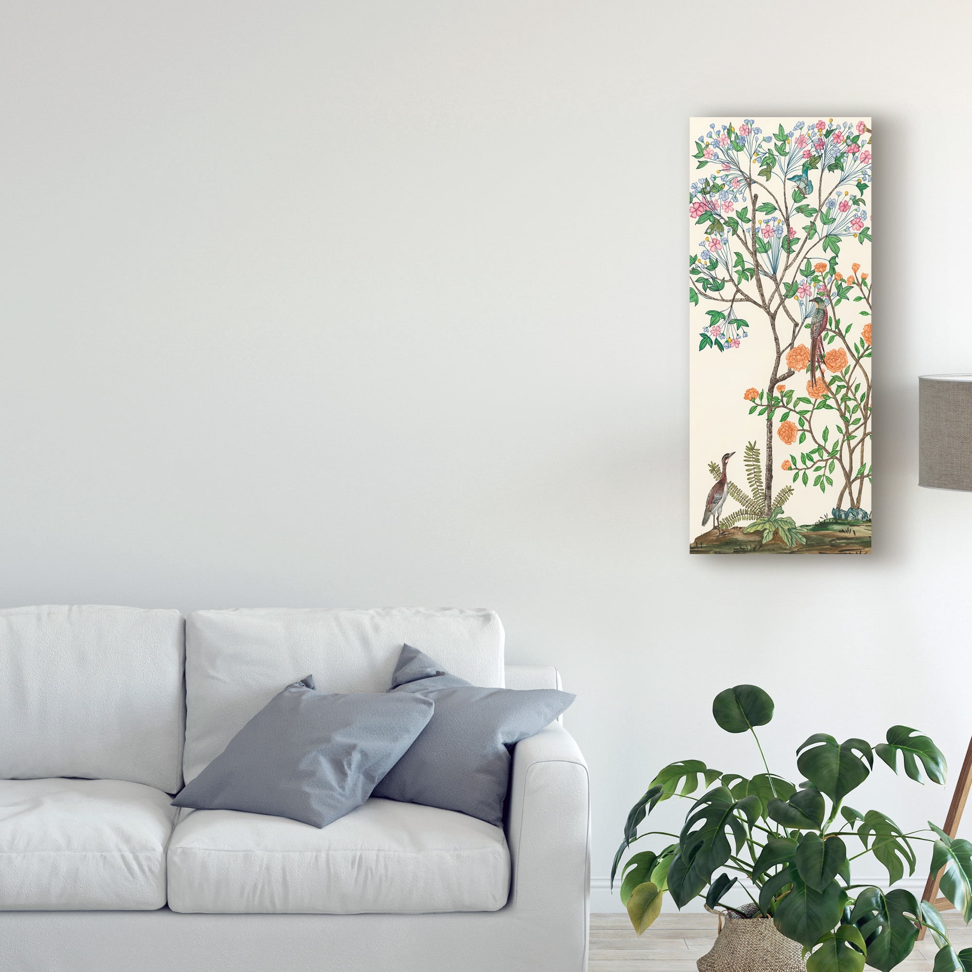 Trademark Fine Art 'Traditional Chinoiserie I' Canvas Art by Melissa Wang
