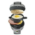 thumbnail image 3 of Hamilton Beach Breakfast Sandwich Maker with Timer, Electric Breakfast Sandwich Maker (25478RC), 3 of 5