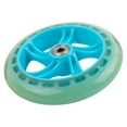 thumbnail image 1 of Roue de Trottinette Roues de 6 Pouces Roues avant de Fauteuil Roulant avec Roulement 145 mm Bleu transparent, 1 of 9