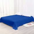 thumbnail image 4 of Yarns of Cotton Premium Hotel Quality 1-Piece Flat Sheet, Luxury and Softest 600 Thread Count Egyptian Quality Bedding Flat Sheet, Wrinkle-Free, Stain-Resistant, Royal Blue, King, Pack of 4, 4 of 5