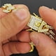 thumbnail image 2 of Collares de cadena cubana de Oro Cubano Enlace Cadenas Mens Iced Out Bling Hip Hop Joyería para Mujeres, 2 of 7