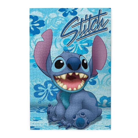 1000 Pieces Puzzles Stitch Wooden Puzzle Large Puzzle Game Artwork Family Decorations Unique Puzzle Gift