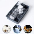 thumbnail image 5 of CASAFUN Tray with Lid, Silicone Molds, Easy Release 15 Square per Tray, BPA Free Flexible Reusable Stackable for Freezer, Whiskey, Chocolate, Baby Food, Juices, 5 of 9