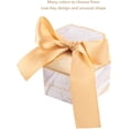 thumbnail image 2 of Cajas para Regalos de Banquetes de Boda, 30 Piezas Cajas para Dulces con Cinta para Favores (mármol Dorado), 2 of 4