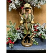 Santas Workshop 70916 14 in. Bow Hunter Nutcracker