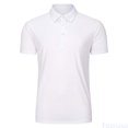 thumbnail image 2 of Fozruso Boys Classic School Uniform Shirt, Kids Breathable Wicking Short Sleeve Athletic Collared Shirt, 2 of 5
