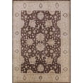 thumbnail image 1 of Ahgly Company Machine Washable Indoor Rectangle Industrial Modern Chestnut Brown Area Rugs, 5' x 7', 1 of 7