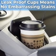 thumbnail image 5 of Avant Grub 12 oz. White Disposable Coffee Cup Set with Sleeves, Stirrer, Lids 50Pk., 5 of 7