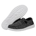 thumbnail image 3 of HEYDUDE Zapatillas Deportivas Wendy Knit Negro/Blanco Talle 7, 3 of 7