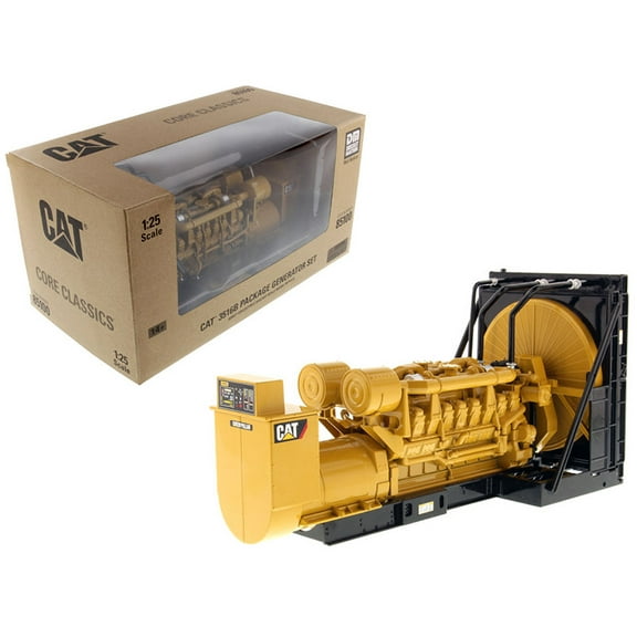 CAT Caterpillar 3516B Engine Generator 3 piece Set "Core Classic" Series 1/25 Diecast Model by Diecast Masters