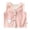 Pink, variant on Toddler Boy Vest Baby Vest for Girls&Boys, Cotton Reversible Vest Coat for Spring & Autumn(Black,6-12 Months)