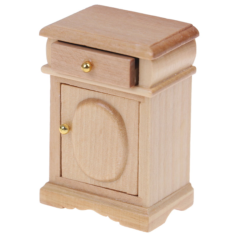 1:12 Dollhouse Miniature Mini Wooden Door DIY Furniture Accessory HF 