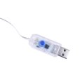 thumbnail image 4 of 3000MM*3000MM 300LEDs USB Rideau Lumière Fil de Cuivre 8 Modes Lamp String Lumières avec RF Télécommande, 4 of 7