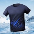 thumbnail image 2 of JAJAHO Mens Workout Shirts Short Sleeve T Shirt Outdoor Sports Summer Lightweight Breathable Tee Versatile Tops, 2 of 4
