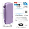 thumbnail image 2 of TSV 18-in-1 Travel Accessories Bundle Fit for Nintendo Switch OLED, Protective Carrying Case Travel Storage Bag with Screen Protectors, Clear Case & Thumb Grips, 2 of 7