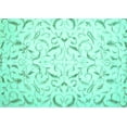 thumbnail image 1 of Ahgly Company Machine Washable Indoor Rectangle Persian Turquoise Blue Traditional Area Rugs, 2' x 3', 1 of 4