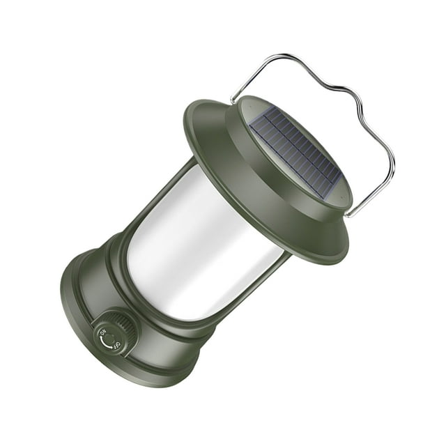 Wosthever Lámpara Led portátil con batería integrada para acampar, lámparas Led recargables portátiles, suministros para acampar Iluminación y accesorios