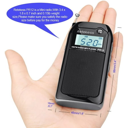walkman pr12 retekess tf