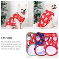 thumbnail image 2 of KAKOWELY 1 chaleco navideño para perro, ropa navideña para perro, ropa de poliéster para perro, chaleco para mascota., 2 of 4