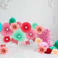 thumbnail image 1 of ADDHAT 10Ud Flores De Decorativas Para Pared En Color Rosa Para Fiesta De Cumpleaños, 1 of 6